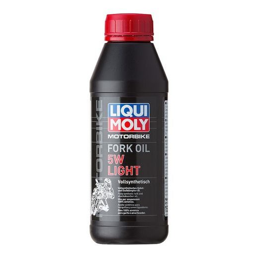 LIQUI MOLY MOTORBIKE FORK OIL 5W LIGHT - OLEJ DO TLUMIČŮ PRO MOTOCYKLY - LEHKÝ 500 ML