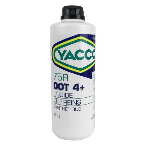 BRZDOVÁ KVAPALINA YACCO 75 R DOT 4+, YACCO (500 ML)