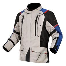 LS2 NARVIK MAN JACKET BLUE BLACK GREY RED