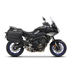 KOMPLETNÁ SADA BOČNÝCH ČIERNYCH HLINÍKOVÝCH KUFROV SHAD TERRA BLACK, 36L/36/ BOČNÉ KUFRE, VRÁTANE MONTÁŽNEJ SADY SHAD YAMAHA MT-09 TRACER / TRACER 900