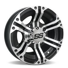 ITP SS212 12" MACHINED W/BLACK