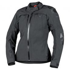 LAMINATED WOMEN'S JACKET IXS TOURSTER-STX 3.0 X2-111607 COAL BLACK 5XL