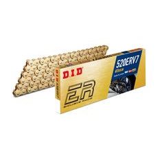 ZÁVODNÝ REŤAZ D.I.D CHAIN 520ERV7 128 L ZLATÁ/ZLATÁ