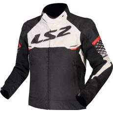 LS2 APEX MAN JACKET BLACK WHITE RED M