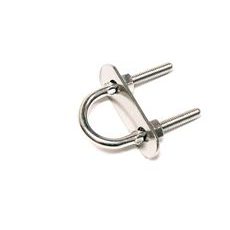 SHARK U-BOLT 1PC WITH STAINLESS STEEL PLATE M6X90MM