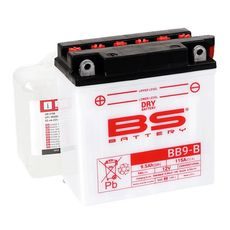 KONVENČNÝ AKUMULÁTOR ( S KYSELINOU) BS-BATTERY BB9-B (YB9-B) BALENIE VRÁT.KYSELINY