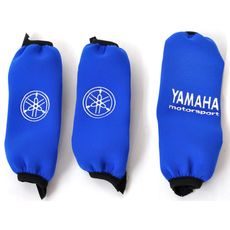 XRW SHOCK COVER BLUE NEOPRENE - YAMAHA BANSHEE