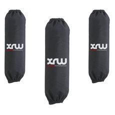 XRW SHOCK COVER BLACK NEOPRENE - HONDA TRX 450