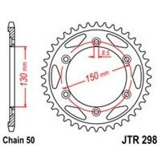 REŤAZOVÁ ROZETA JT JTR 298-40 40T, 530