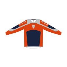FOX 180 NITRO JERSEY - EXTD SIZES - FLUO ORANGE MX24