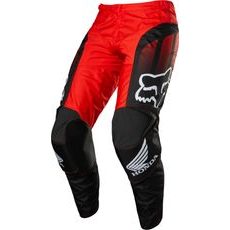 FOX 180 HONDA PANT - BLACK/RED MX