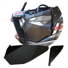 XRW PANEL DOOR BLACK - RZR 900 S