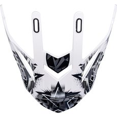 LS2 MX436 PEAK CHAOS WHITE BLACK