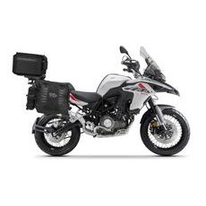 KOMPLETNÁ SADA BOČNÝCH ADVENTURE VAKOV SHAD TERRA TR40 A HLINÍKOVÉHO 55 L VRCHNÉHO KUFRU,VRÁTANE MONTÁŽNEJ SADY SHAD BENELLI TRK 502X