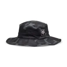 FOX BASE OVER SUN HAT - BLACK CAMO