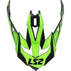 LS2 MX470 PEAK NIMBLE BLACK WHITE GREEN