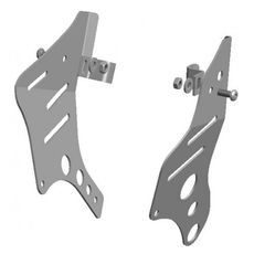 XRW FRAME GUARD BLACK - SUZUKI LTR 450