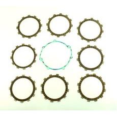 FRICTION PLATES KIT WITH CLUTCH COVER GASKET ATHENA P40230073