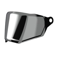 LS2 MX702 VISOR IRIDIUM SILVER