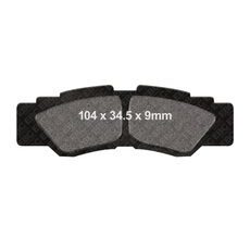 BRZDOVÉ OBLOŽENIE EBC FA677R