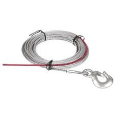 STEEL ROPE WITH HOOK 4.8MM X 15.2M FOR CUB 3