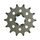 Reťazová sada EK - strieborný reťaz 428 DEH, Netesnený, koliesko SUPERSPROX, rozeta SUPERSPROX pre HYOSUNG GF 125 1998-2003