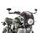 Plexi na motorku PUIG SEMI-FAIRING 8933F matná čierna tmavá dymová