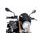 Plexi na motorku PUIG RETROVISION 7012F matná čierna tmavá dymová