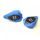 Crash sliders RDMOTO KTM13N blue polyamide with black caps