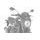 Plexi na motorku PUIG RETRO SEMI-FAIRING 3170N čierna karbónový vzhľad