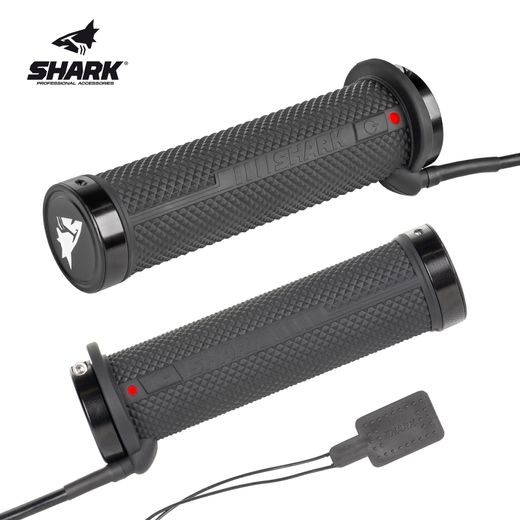 SHARK 4ZONE LOCK-ON HEATED GRIPS + THUMB WARMER