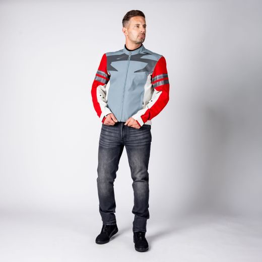LAMINATED JACKET IXS RAPID-STX 2.2 X2-311426 BLUE GREY-RED L