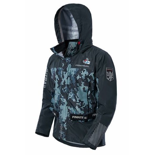 FINNTRAIL JACKET MUDWAY CAMOGREY