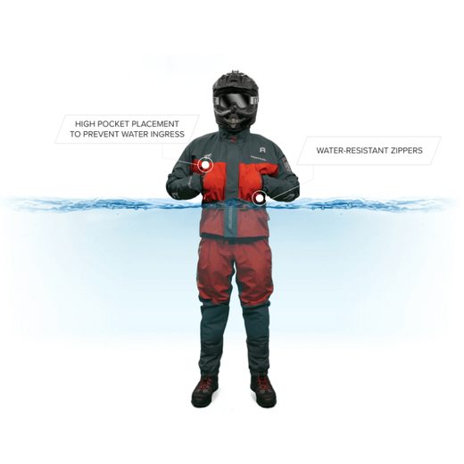 FINNTRAIL JACKET MUDWAY RED