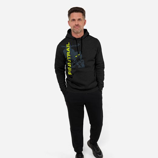 FINNTRAIL HOODY ATV BLACKYELLOW