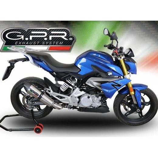 VÝFUK KOMPLETNÝ GPR NEW GRAND PRIX EVO TITANIUM E5.BM.CAT.93.GPAN.TO BRUSHED TITANIUM INCLUDING REMOVABLE DB KILLER AND CATALYST