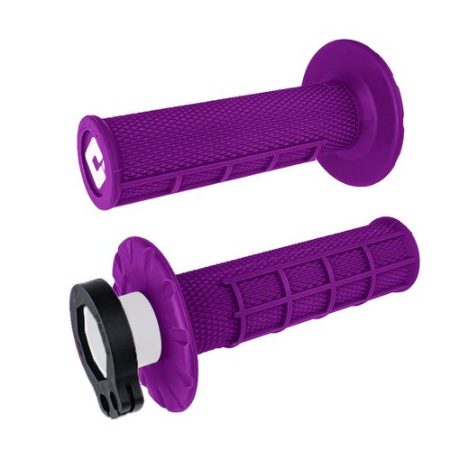 ODI GRIPS PRO MX LOCK-ON V2 EMIG 4-STROKE PURPLE