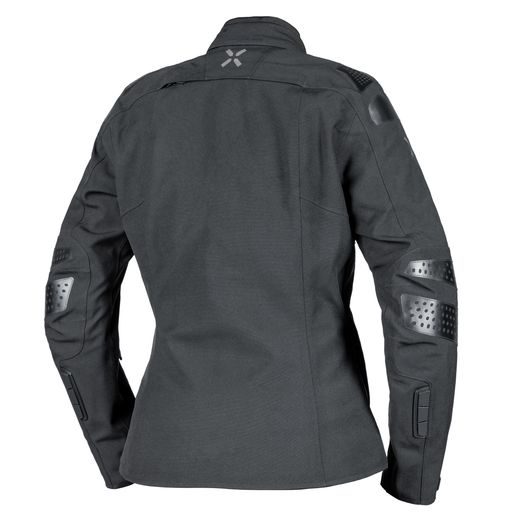 LAMINATED WOMEN'S JACKET IXS TOURSTER-STX 3.0 X2-111607 COAL BLACK M