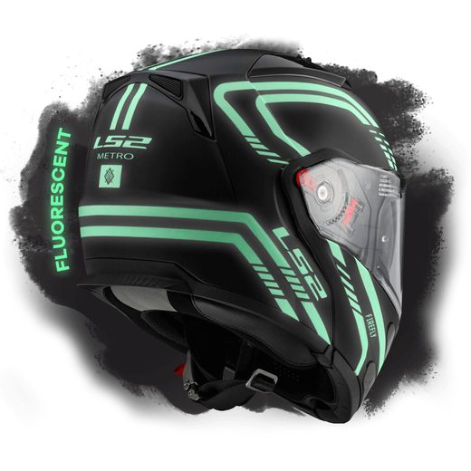 LS2 FF324 METRO EVO FIREFLY MATT BLACK, FOG FIGHTER (PINLOCK)