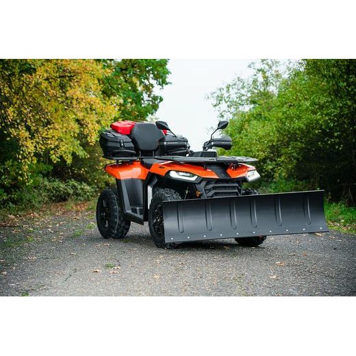 SHARK SNOW PLOW 59" STEEL BLACK (150 CM) WITH QUICK ADAPTER