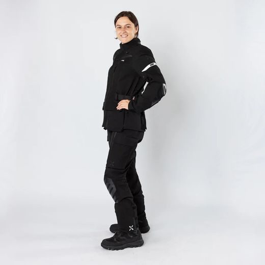 WOMEN'S LAMINATED PANTS IXS VENTURE-STX 1.0 X2-015605 ČIERNA D5XL