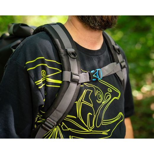 FINNTRAIL T-SHIRT BIG FISH BLACKYELLOW