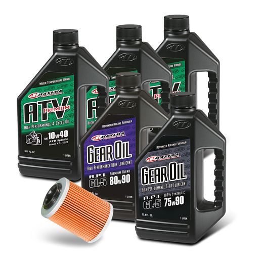 OIL CHANGE KIT + DIFF., GEARBOX - CAN-AM GEN 2 OUTLANDER+RENEGADE 570/650/800/850/1000