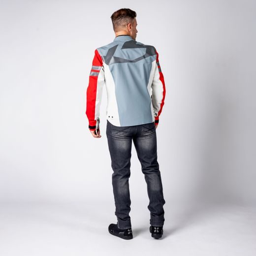 LAMINATED JACKET IXS RAPID-STX 2.2 X2-311426 BLUE GREY-RED XL