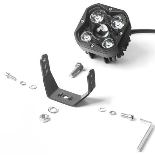 SHARK LED DRIVING LIGHT WITH LASER LED 3,2", EU HOMOLOGATED, 40W