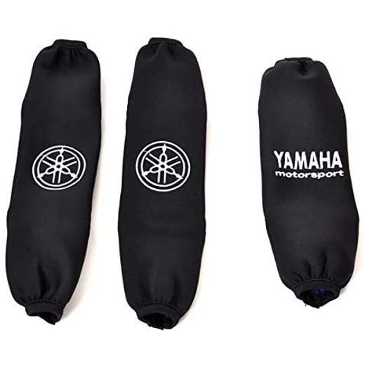 XRW SHOCK COVER BLACK NEOPRENE - YAMAHA YFM 660