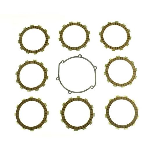 FRICTION PLATES KIT WITH CLUTCH COVER GASKET ATHENA P40230010