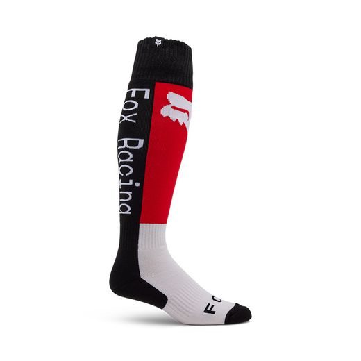 FOX 180 RACE SPEC SOCK RED/WHITE