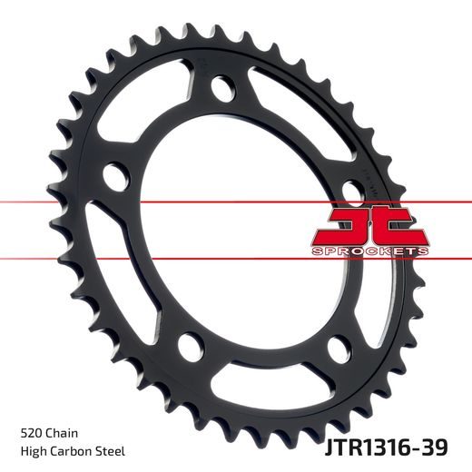 REŤAZOVÁ SADA EK - STRIEBORNÝ REŤAZ 520 SRO, O-KRÚŽOK, KOLIESKO JT POGUMOVANÉ, ROZETA JT PRE HONDA NC 750 S 2014-2019