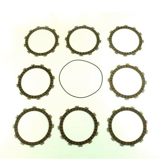 FRICTION PLATES KIT WITH CLUTCH COVER GASKET ATHENA P40230074